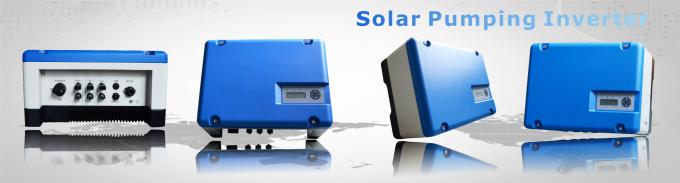 inverseur solaire de pompe monophasé de 550W JNTECH avec deux panneaux solaires de PCs