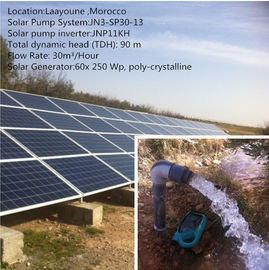 Kit solaire de pompe de forage/système d'irrigation solaire avec la commande de la pompe VFD de MPPT fournisseur